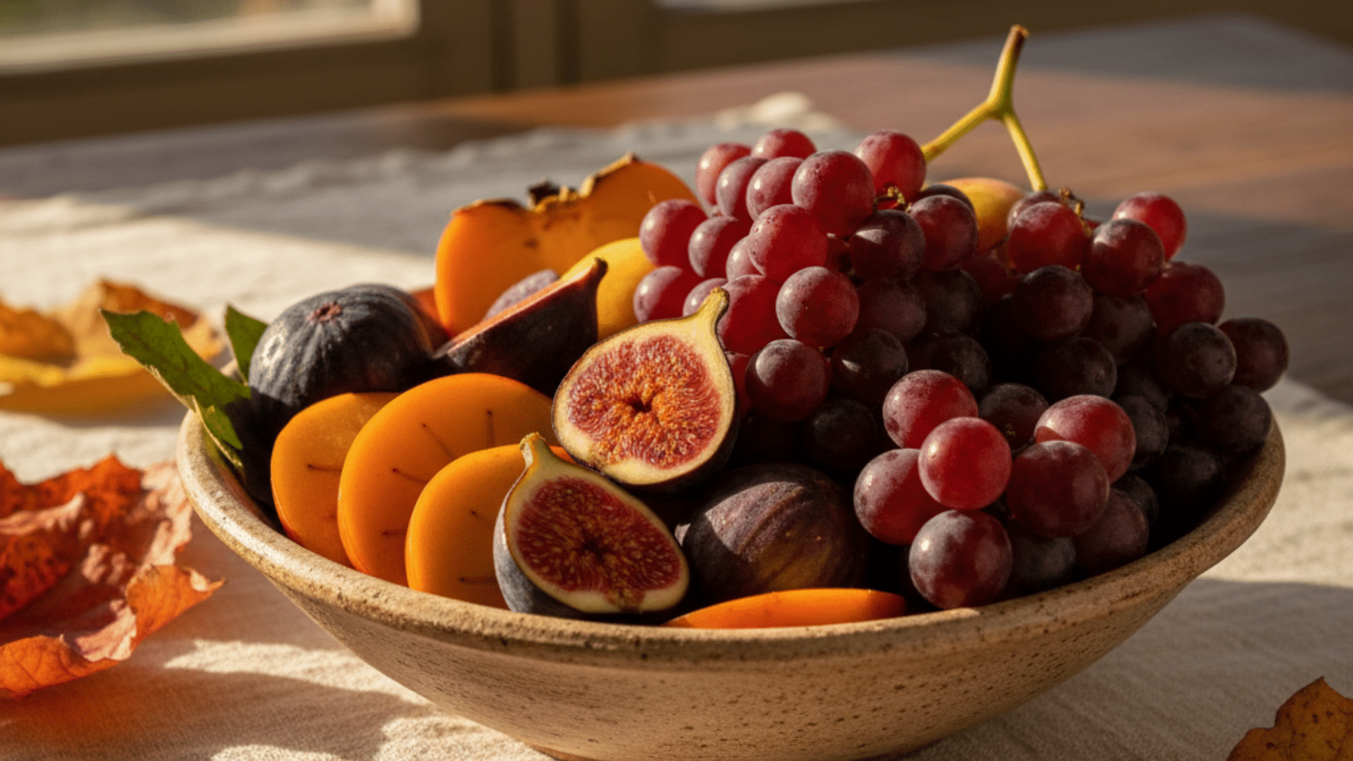 autumn fruit bowl centerpiece