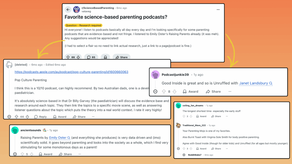 best parenting podcasts reddit