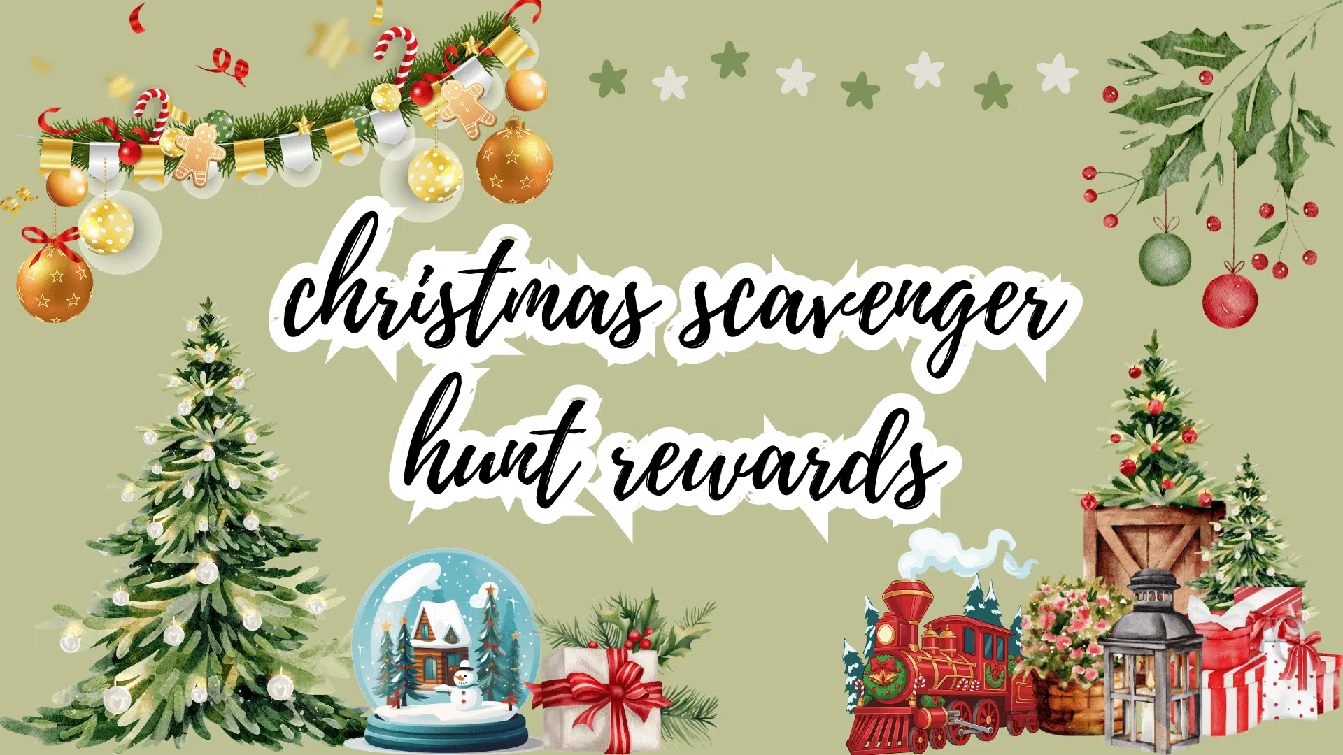 Reward Ideas for Your Christmas Light Scavenger Hunt