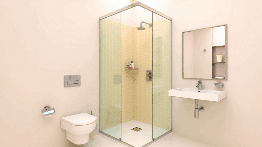 compact corner layout