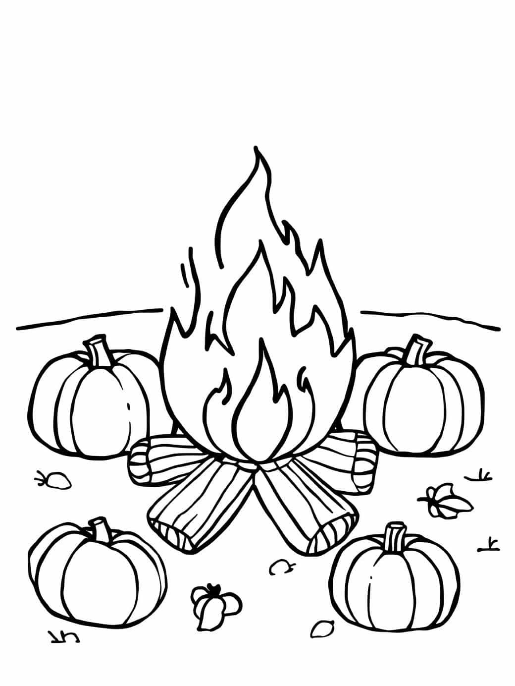 cozy campfire nights