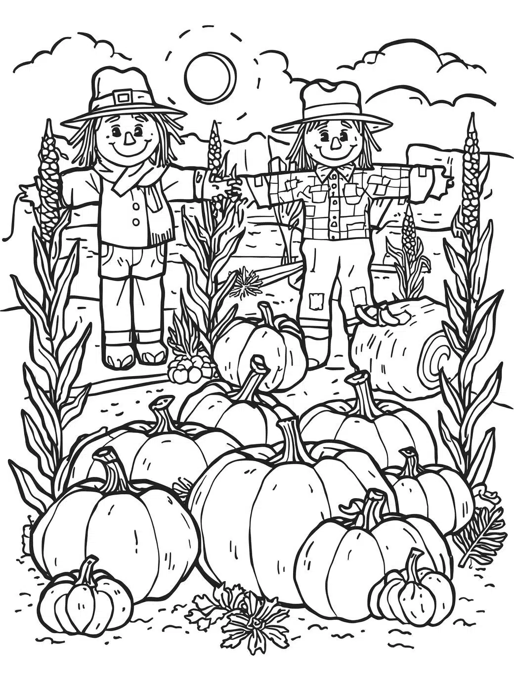 fall harvest festival scenes