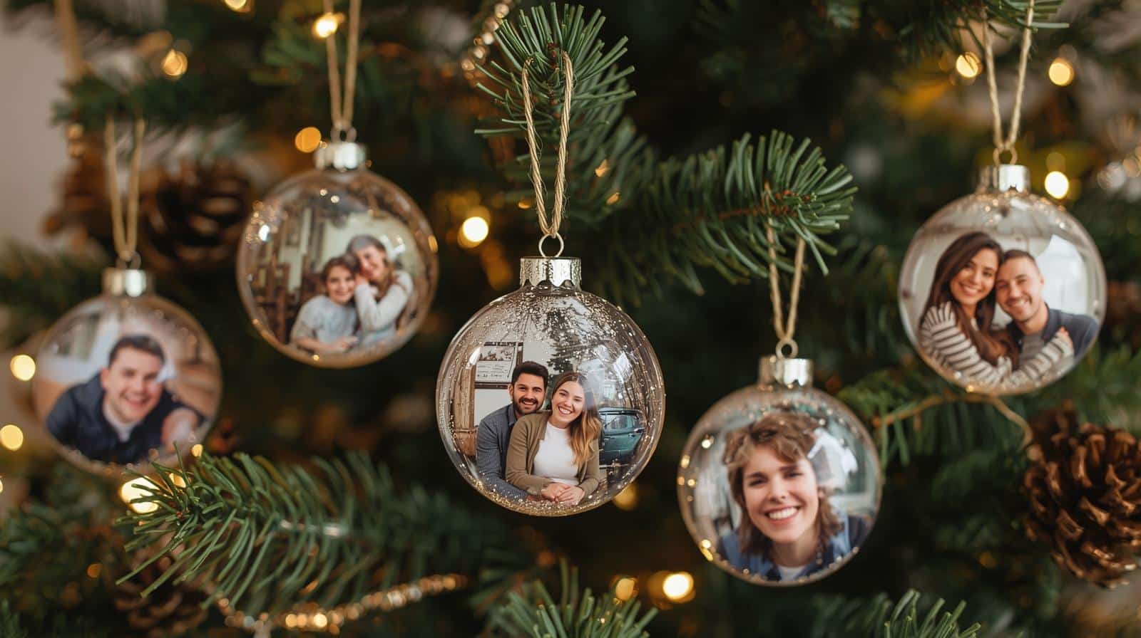photo transfer ornaments