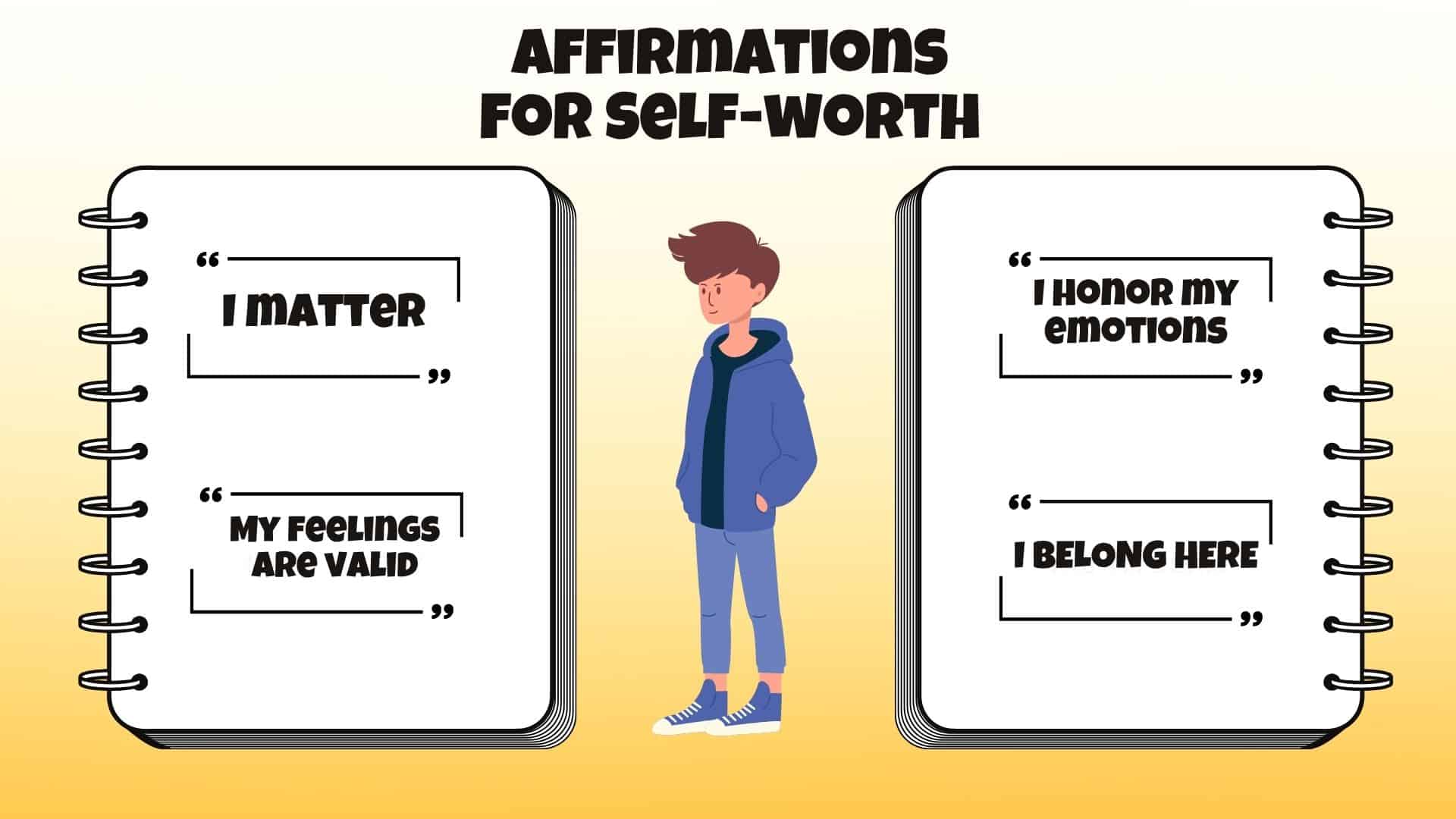 positive affirmations for self worth teens