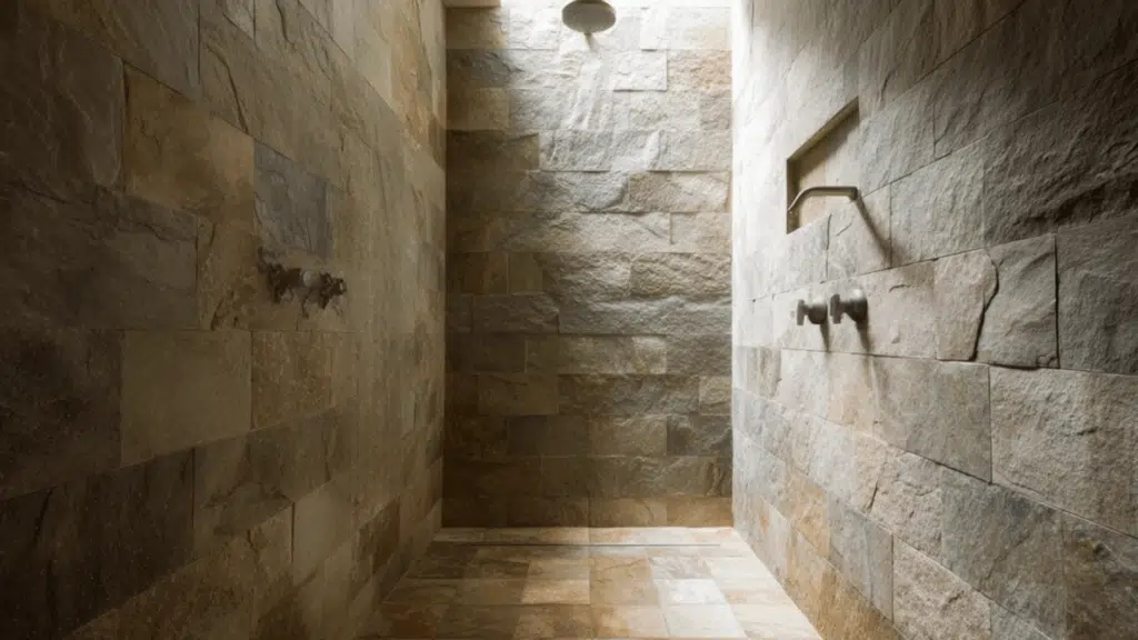 textured stone style