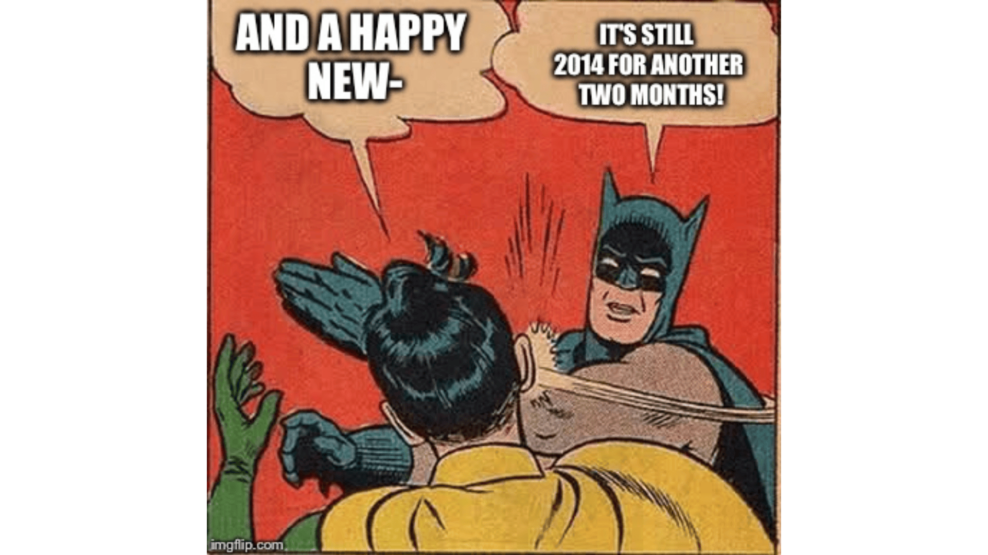 Batman Slapping Robin