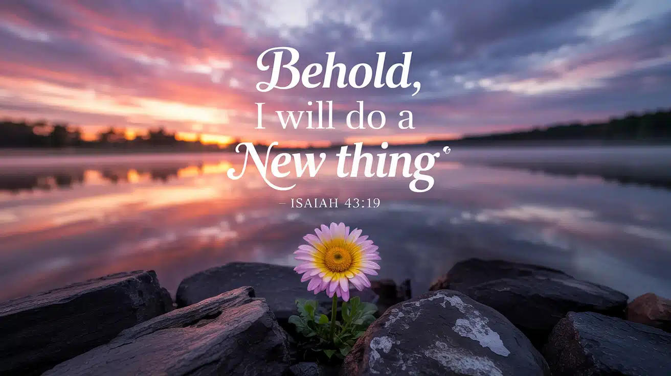 Bible Verses About Ne Beginnings