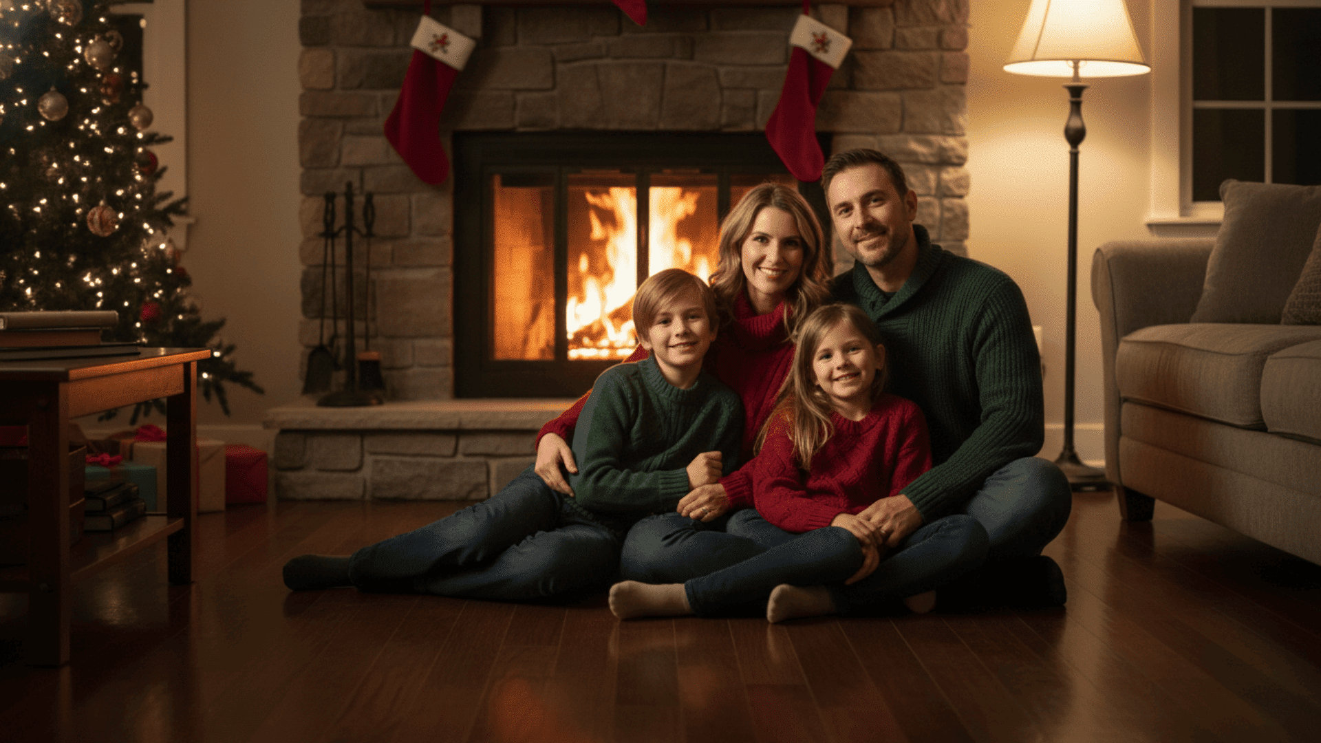 Classic Family Christmas Photo Ideas