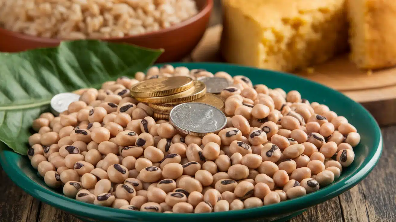 Eating Black Eyed Peas