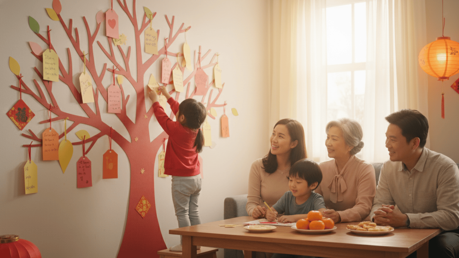 Family Gratitude tree