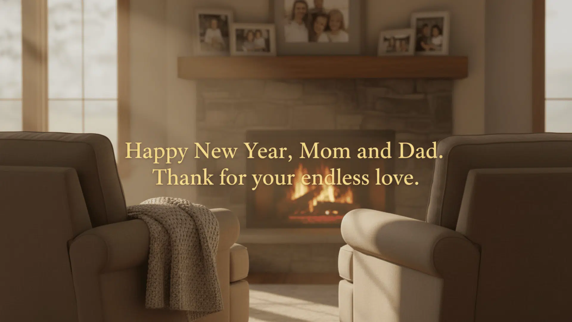 Family Happy New Year Wishes for Parents
