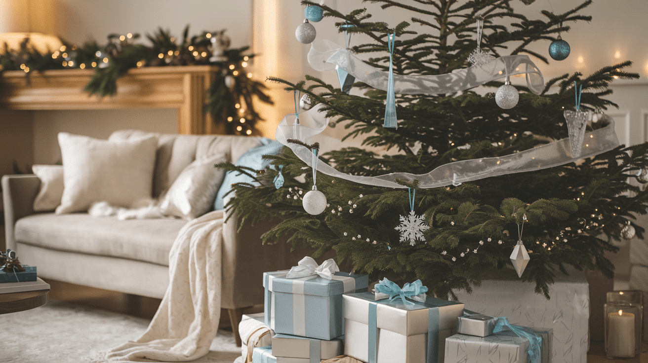 Frozen Inspired Christmas theme