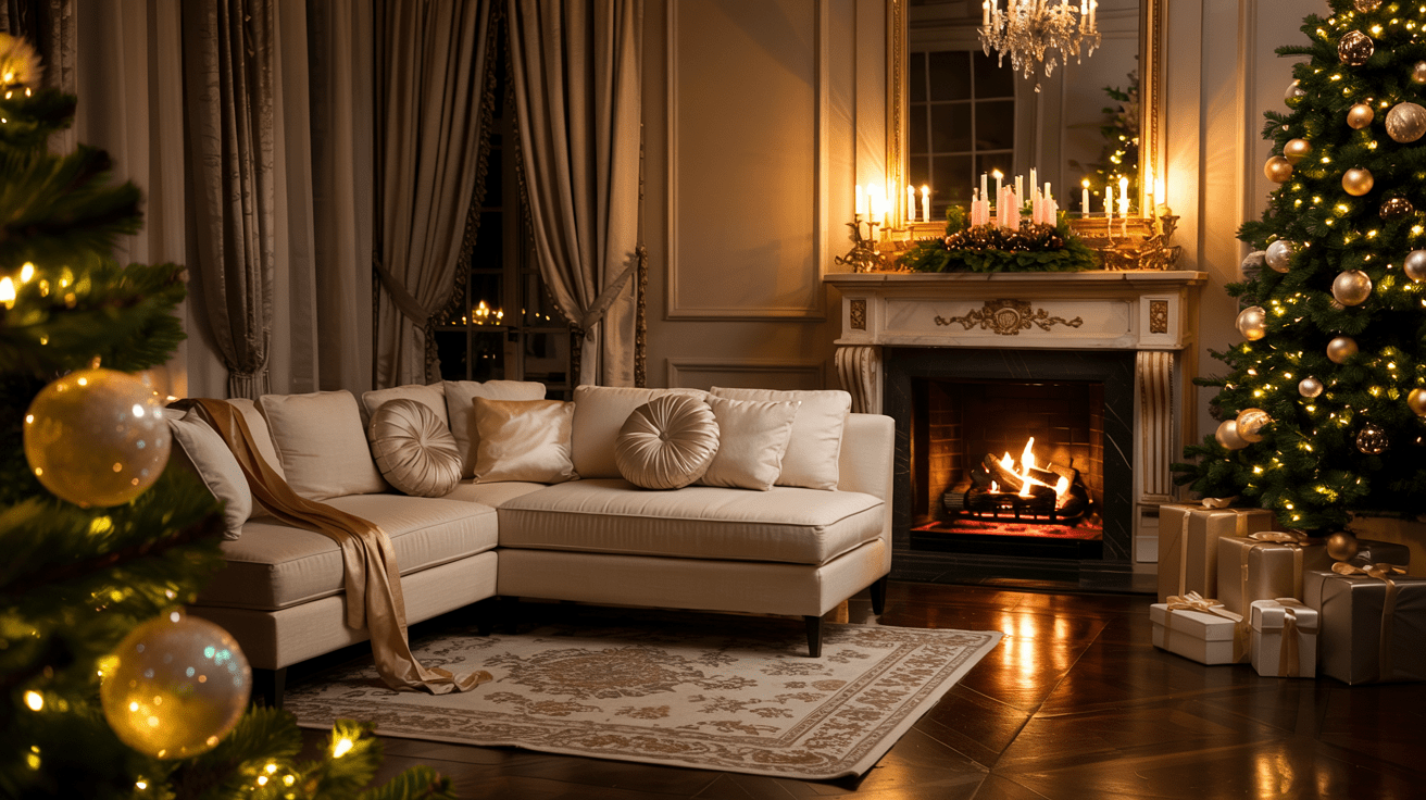 Gold Glamour christmas Theme