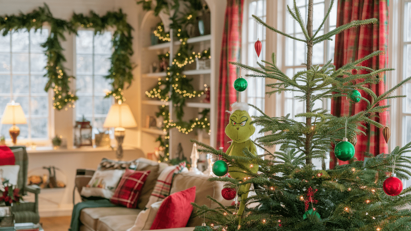 Grinch Inspired Christmas theme