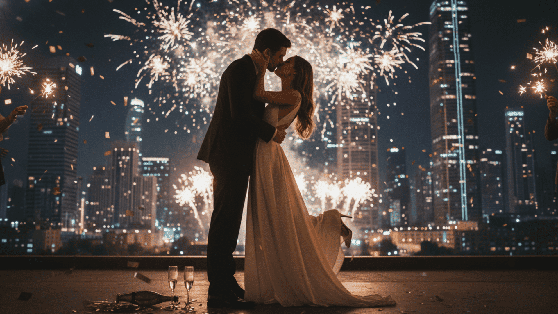 Kissing Someone at Midnight