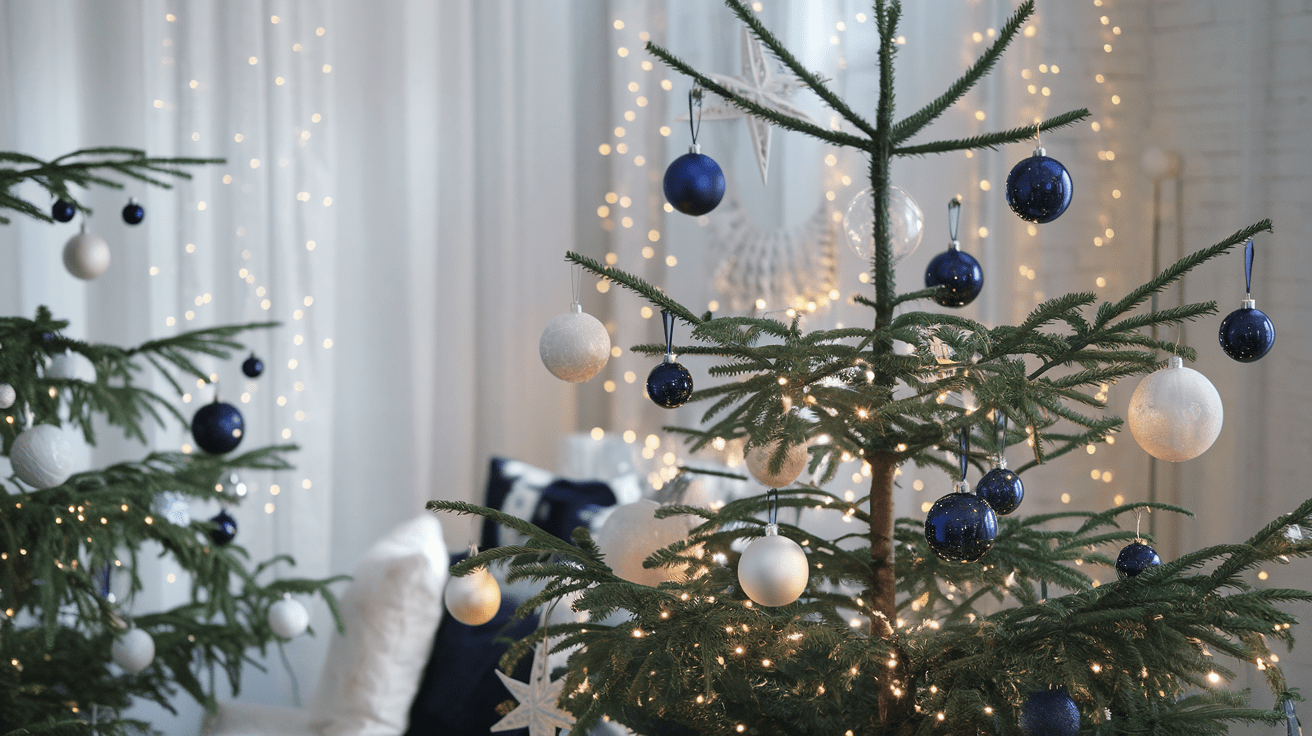 Midnight Blue Christmas theme