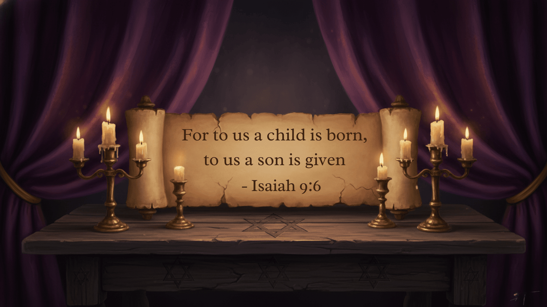 Old Testament Prophecies christmas scriptures