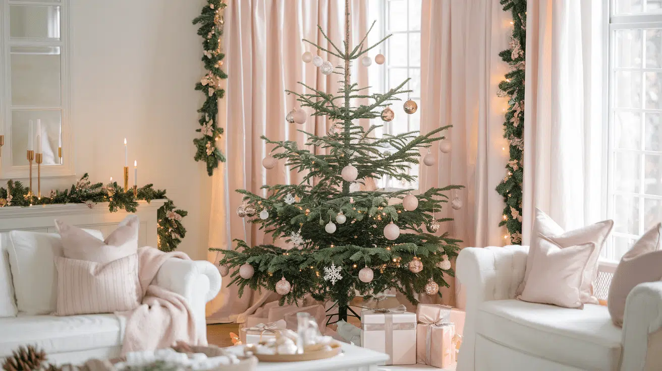Pink Christmas Glam theme