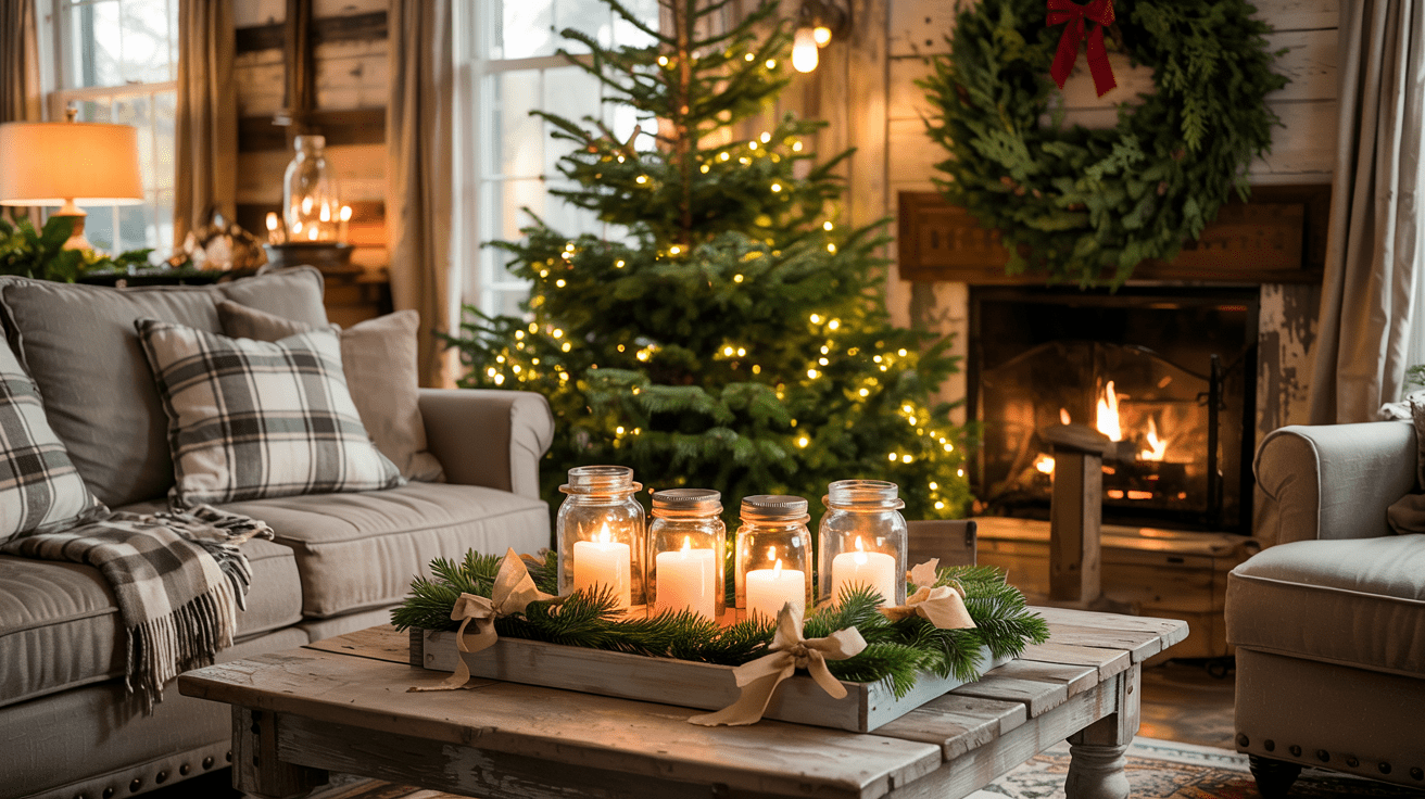 Rustic Farmhouse Christmas theme
