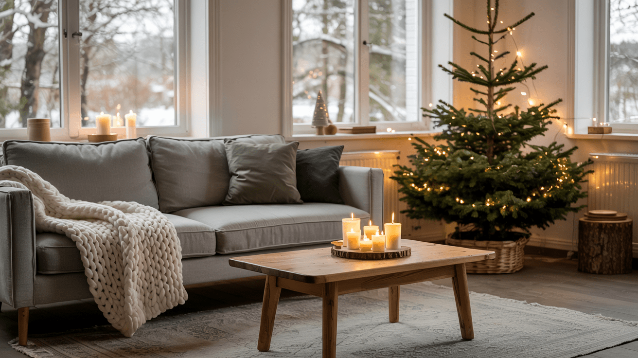 Scandinavian Minimalist Christmas theme