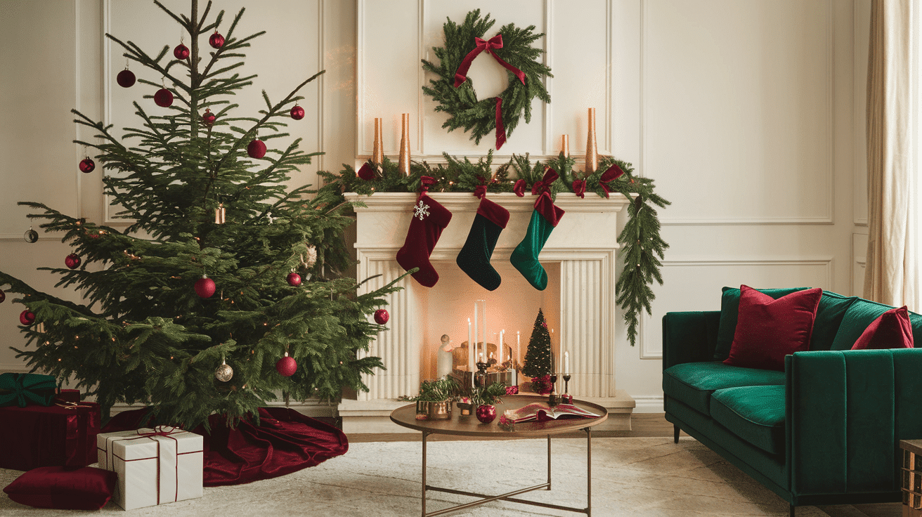 Velvet Christmas theme