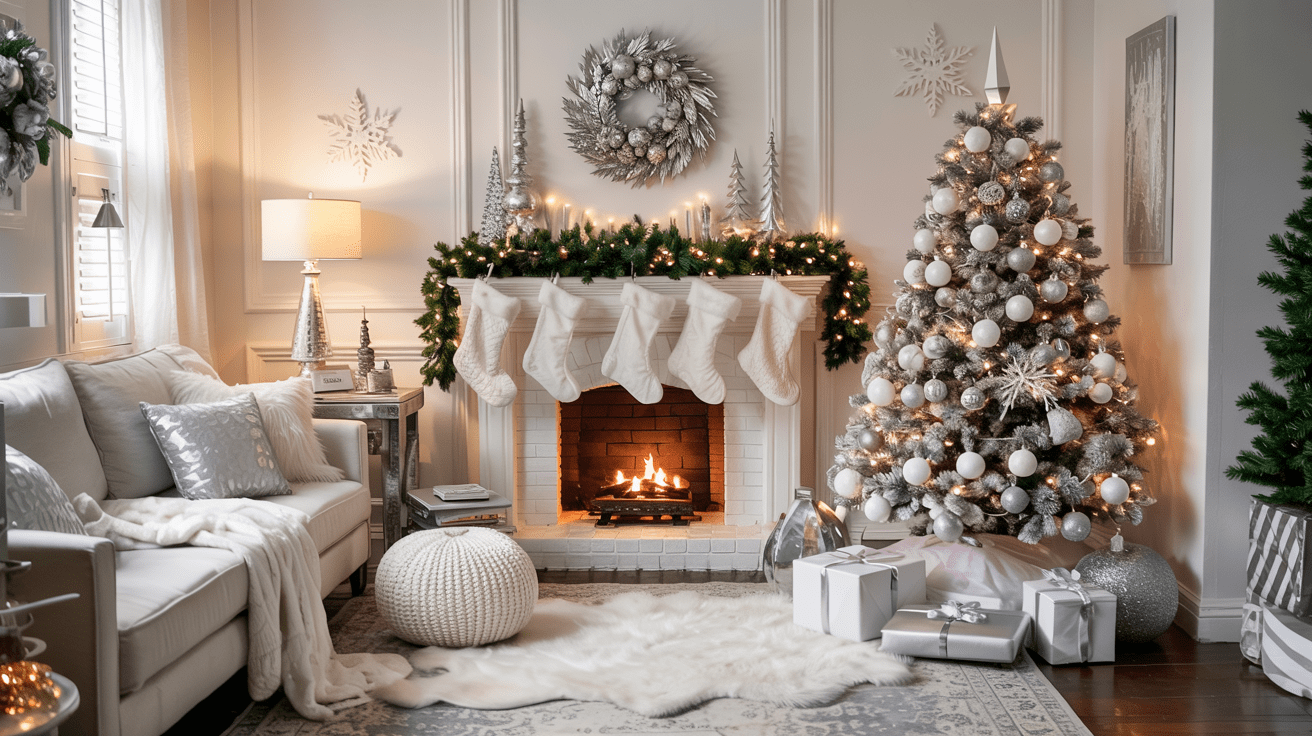 White Winter Wonderland christmas theme