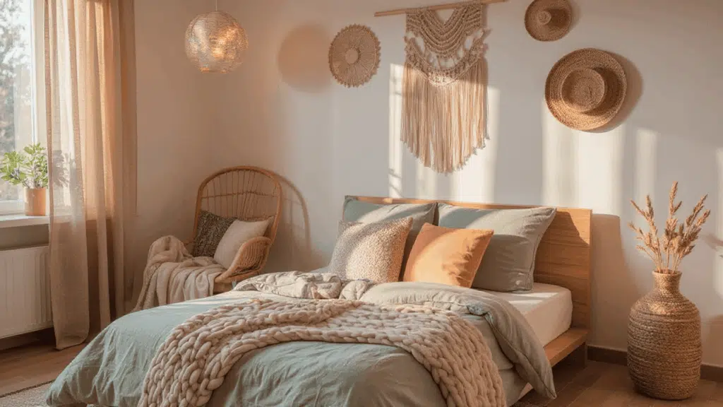 boho neutral bedroom ideas