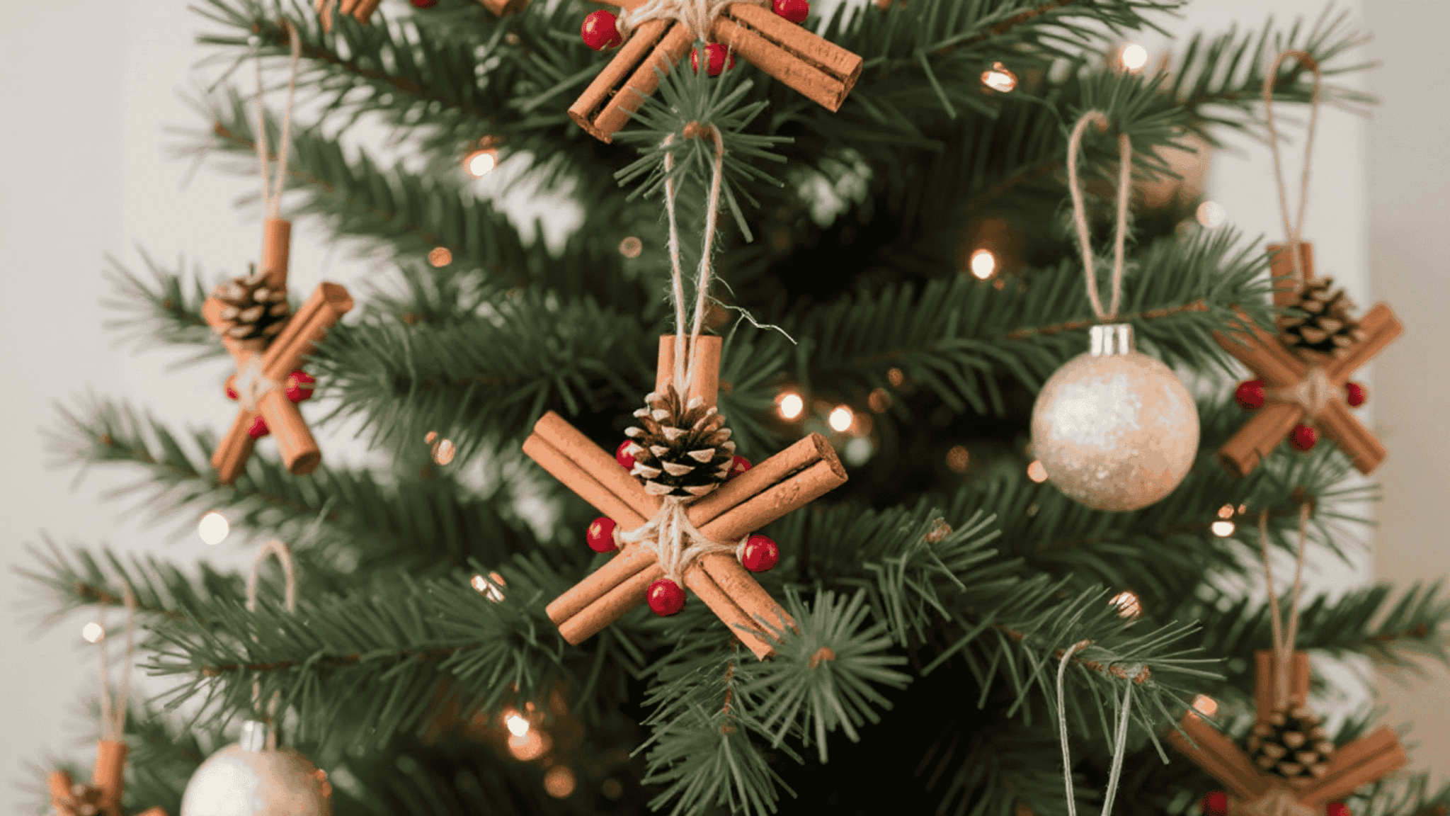 christmas arts and crafts cinnamon stick ornaments diy