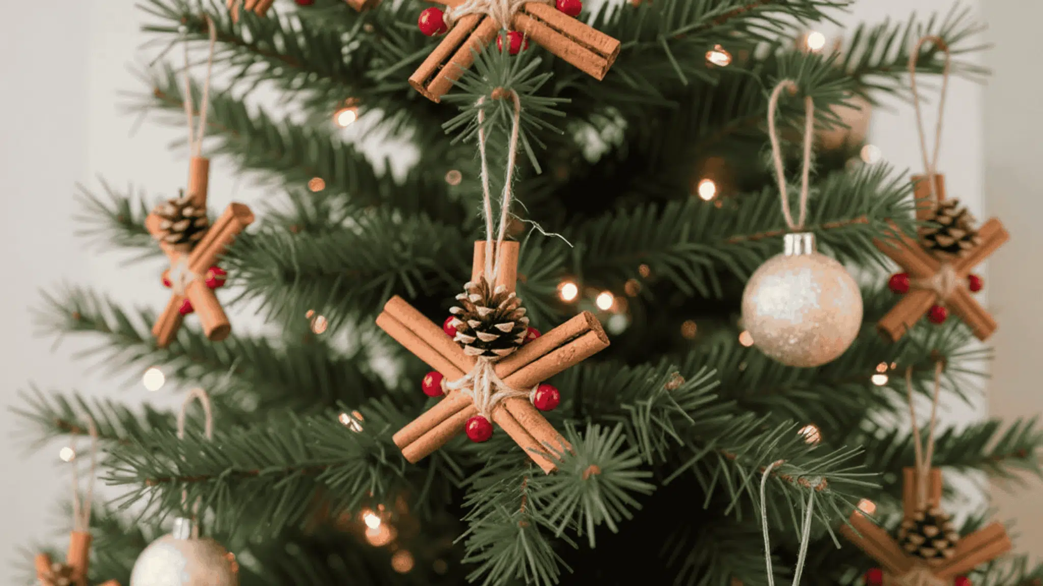 christmas arts and crafts cinnamon stick ornaments diy