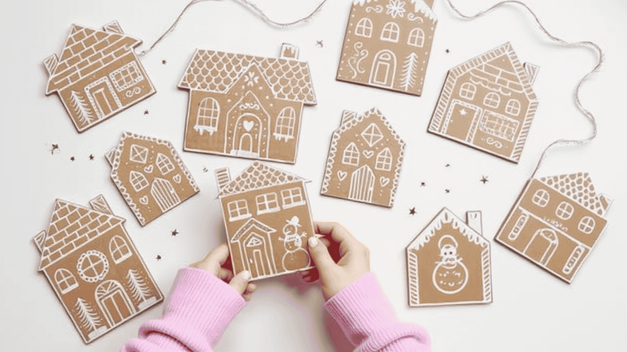 christmas arts and crafts gingerbread man