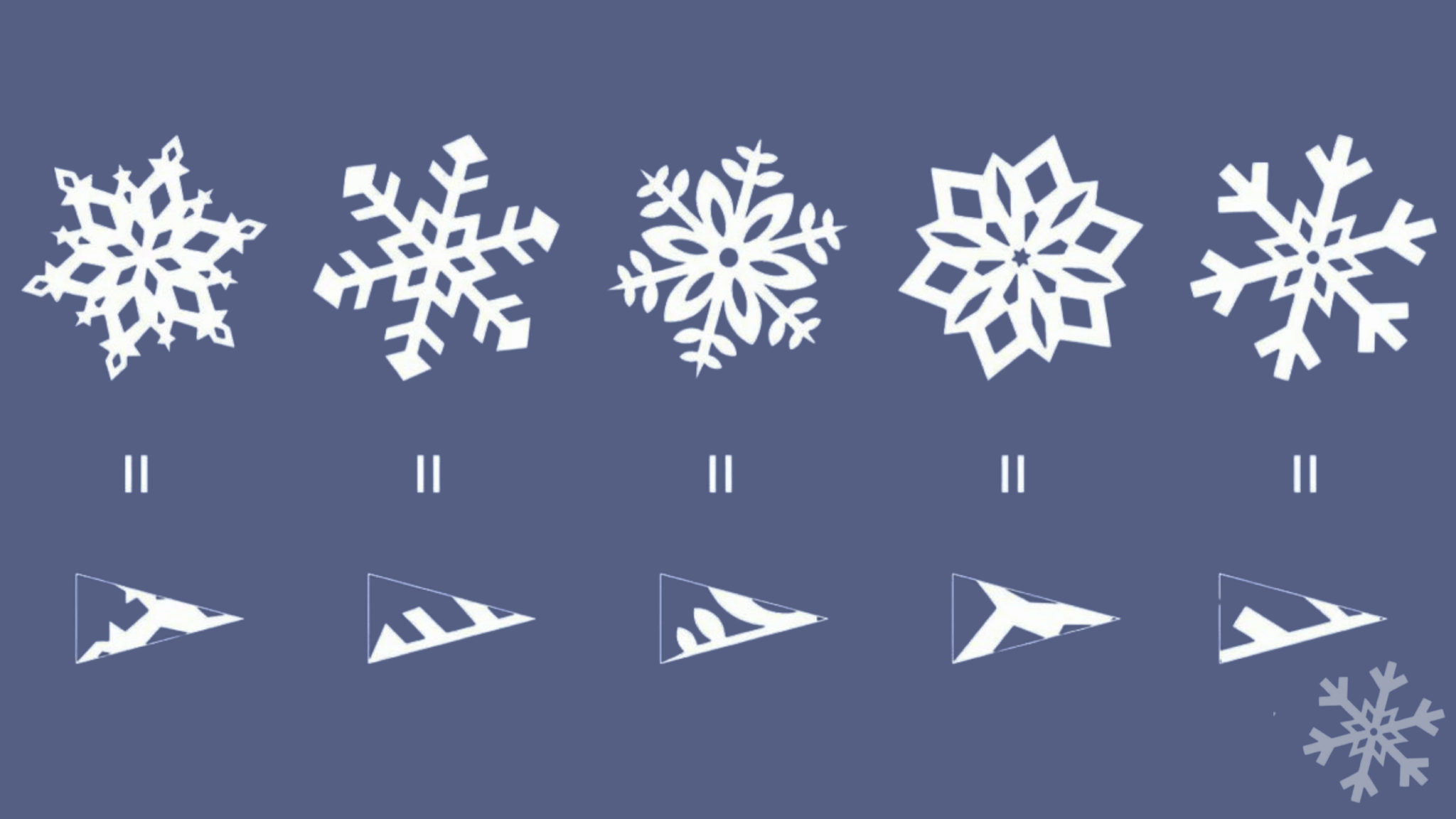 christmas arts and crafts snowflake cutouts for kids