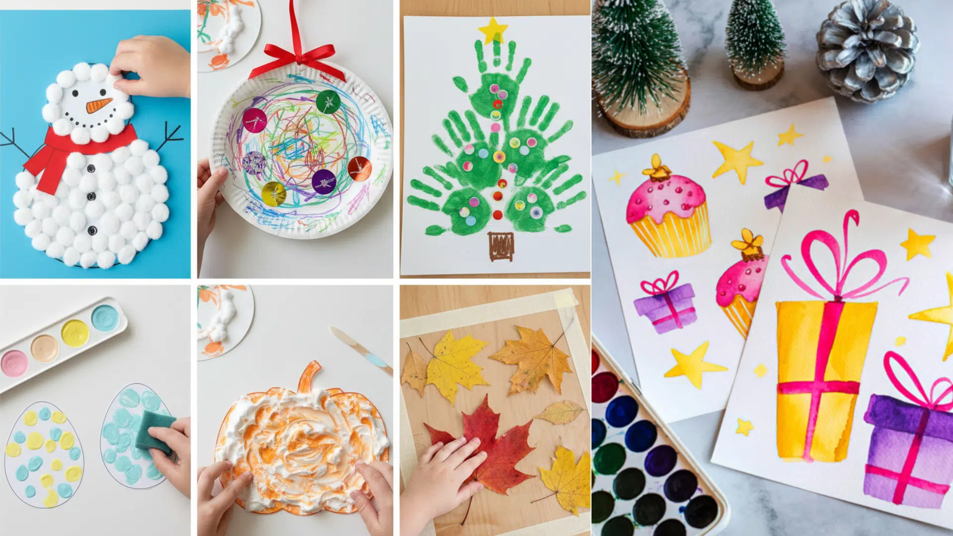 christmas holiday seasonal crafts for toddlers
