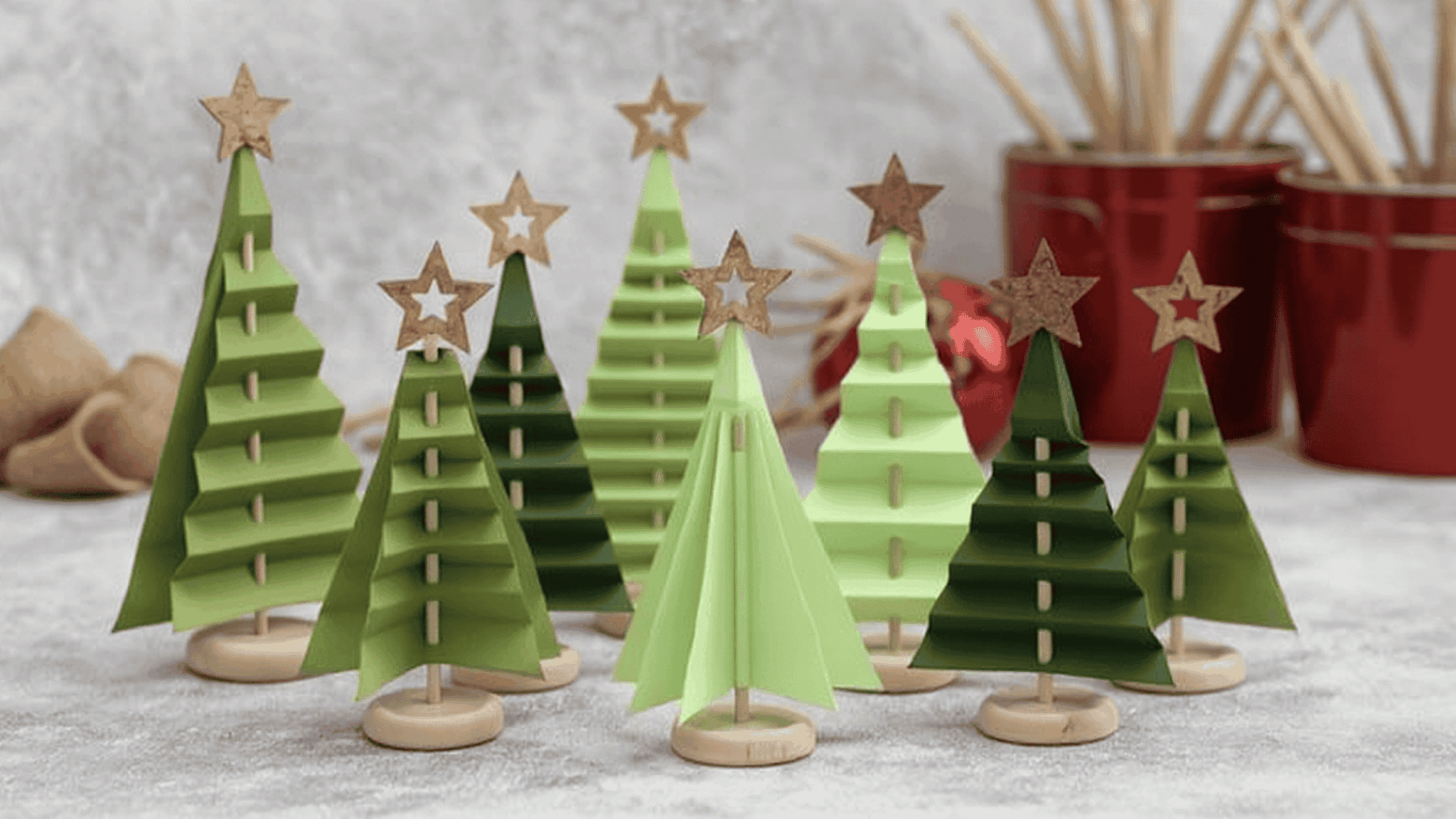 christmas tree art and craft