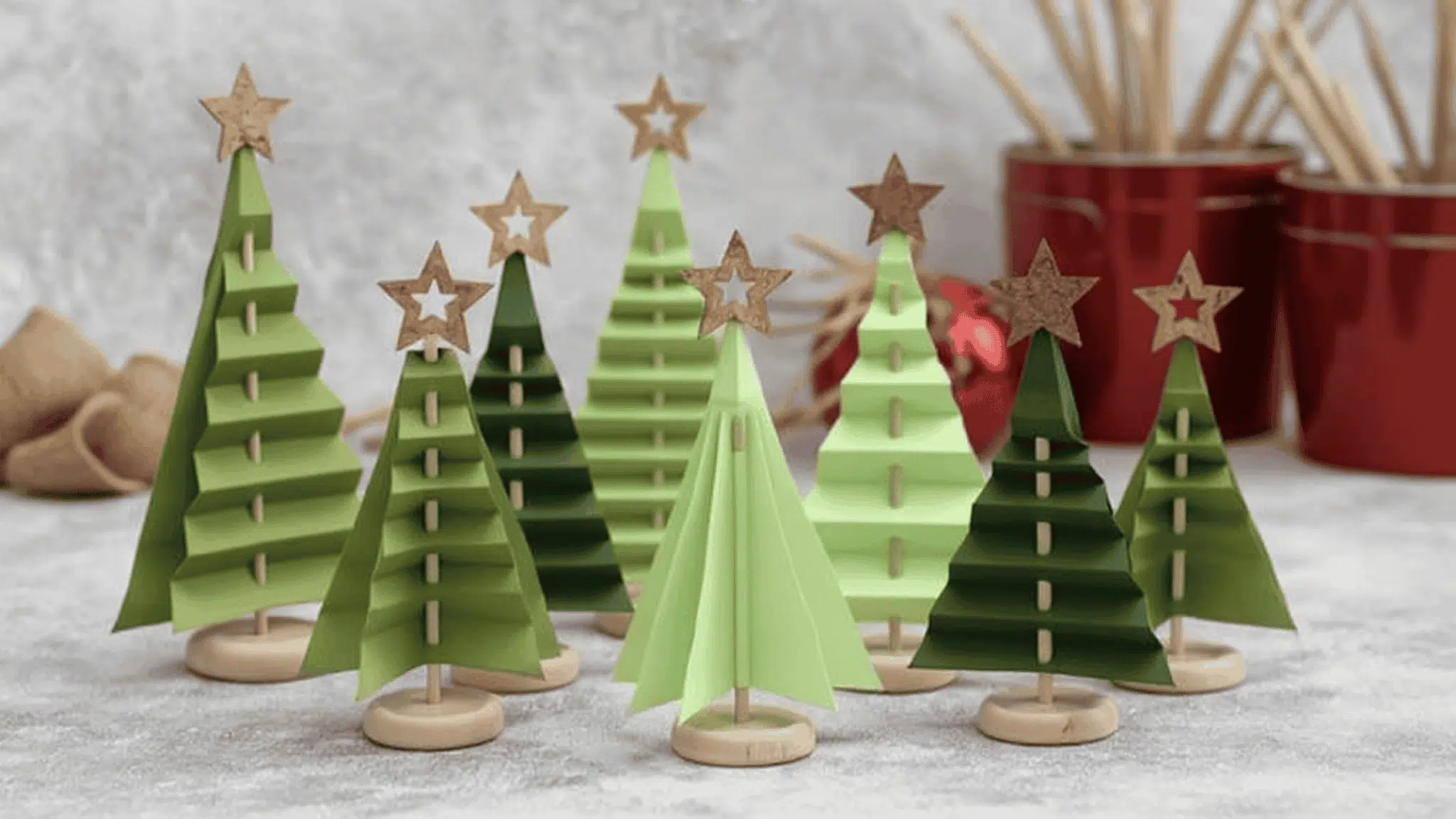 christmas tree art and craft