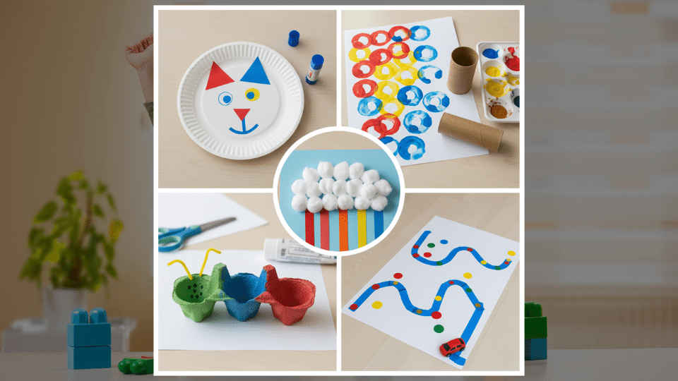 everyday tabletop crafts at home