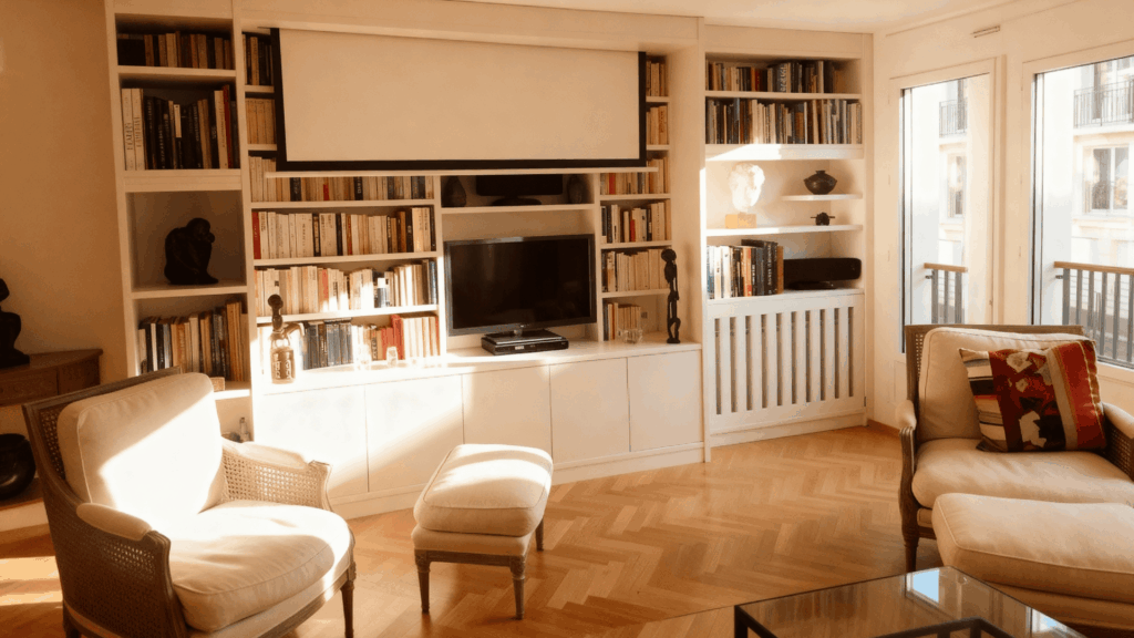 hidden projector theater home theater