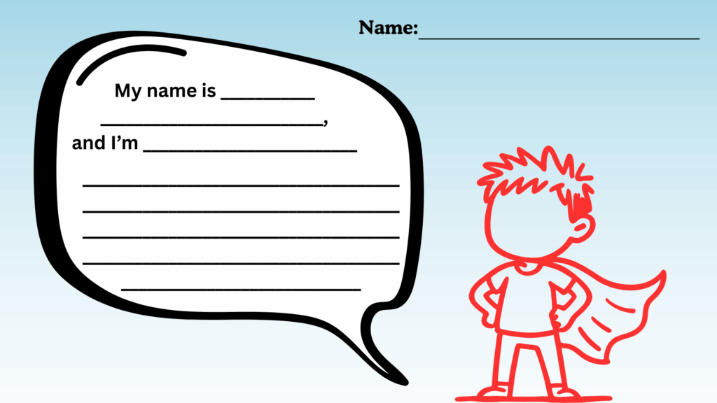 printable list of character traits for kids