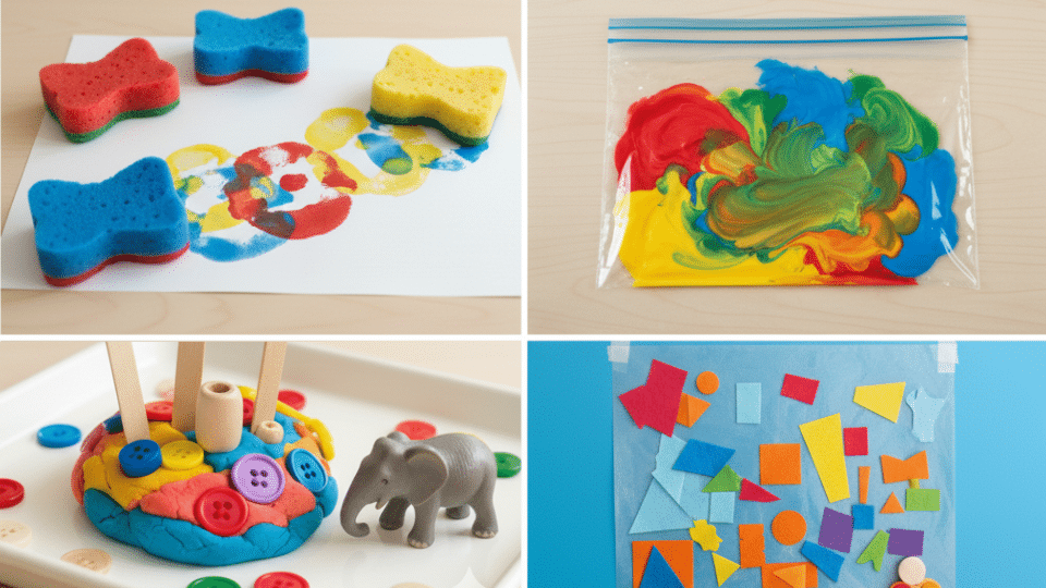 simple first art craft projects for toddlers