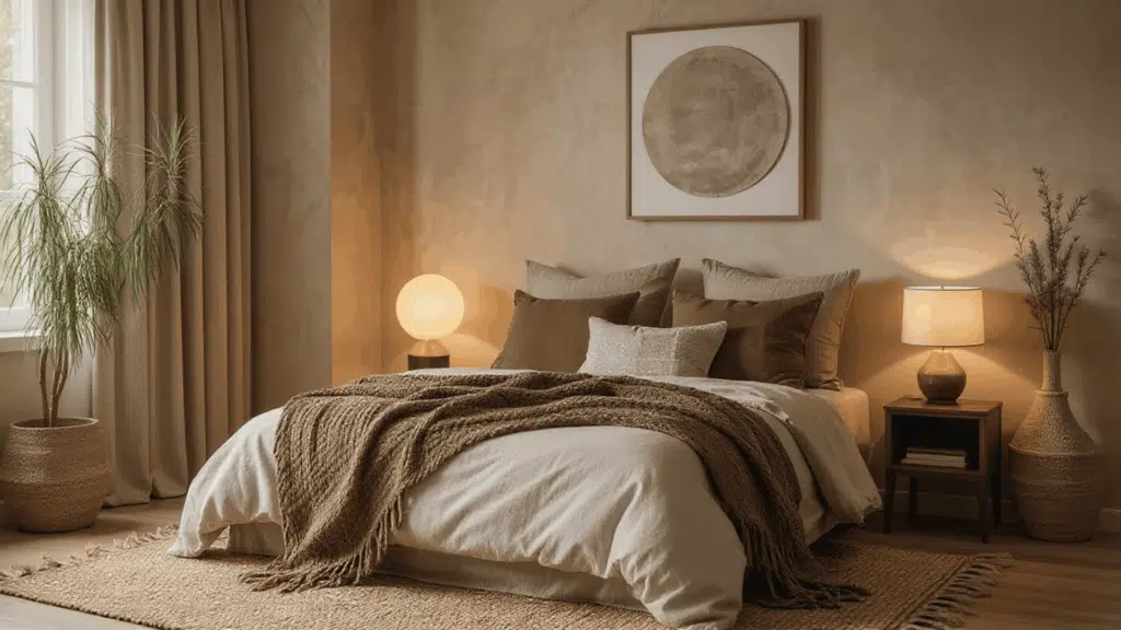 warm neutral bedroom ideas