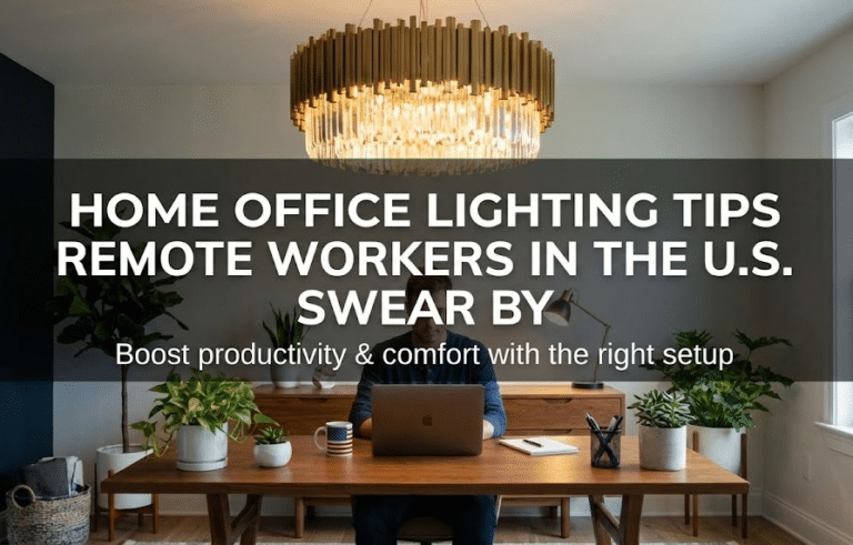 Home Office Lighting Tips Remote Workers in the U.S. Swear By