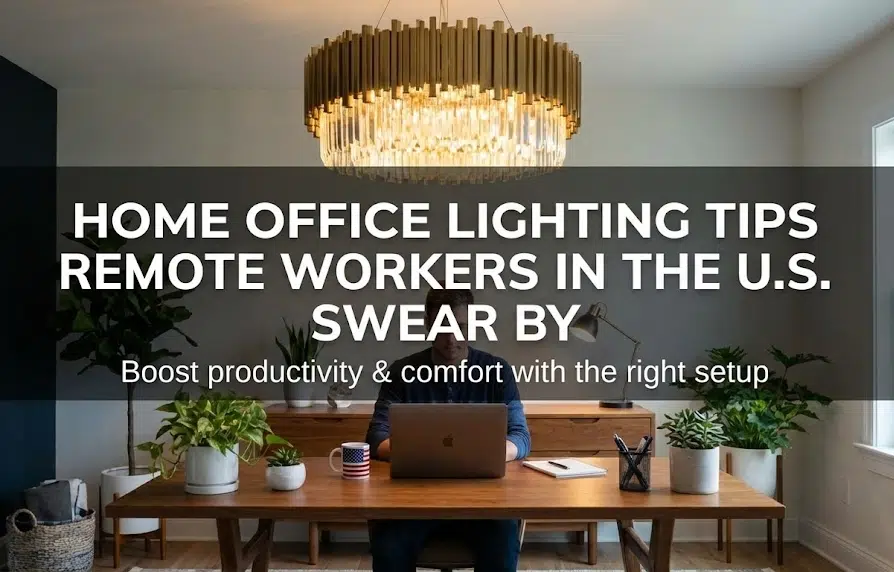 Home Office Lighting Tips Remote Workers in the U.S. Swear By