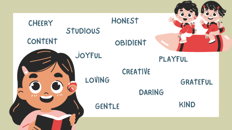words to describe your child