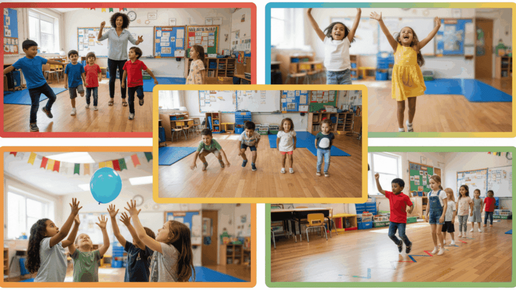 Active and Energizing Morning Meeting Games for Kids