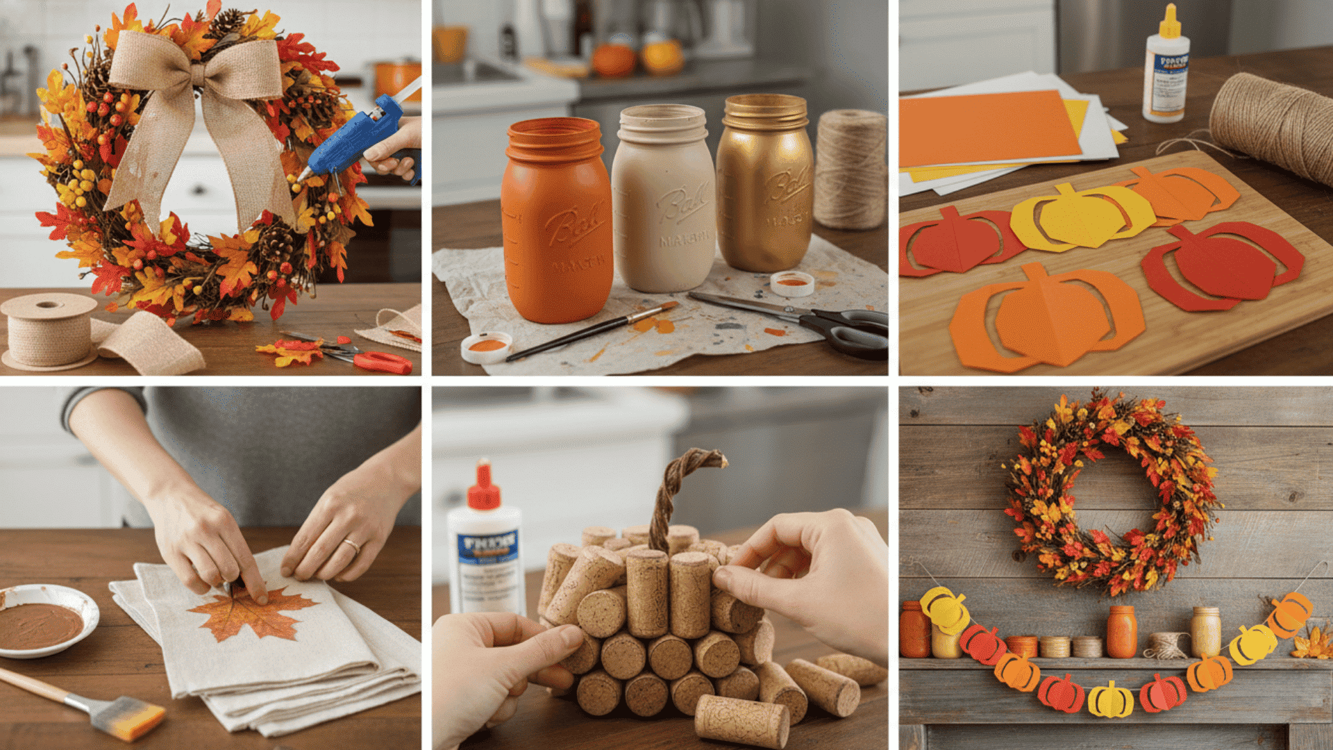 DIY Thanksgiving Decoration Ideas