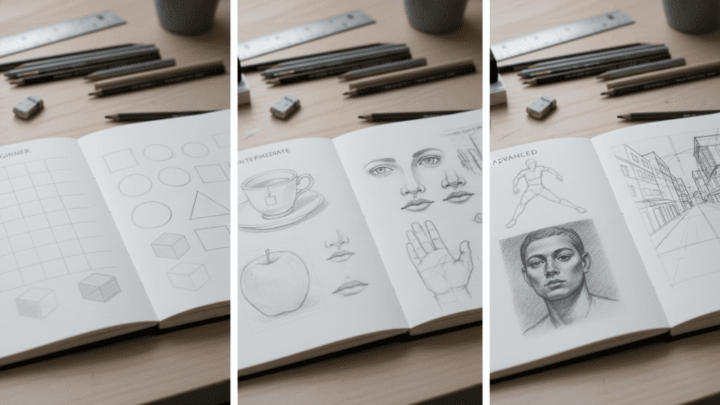 Drawing Exercises for Different Skill Levels