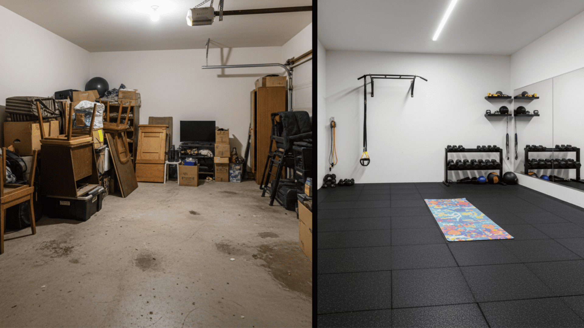 Garage Into a Home Gym
