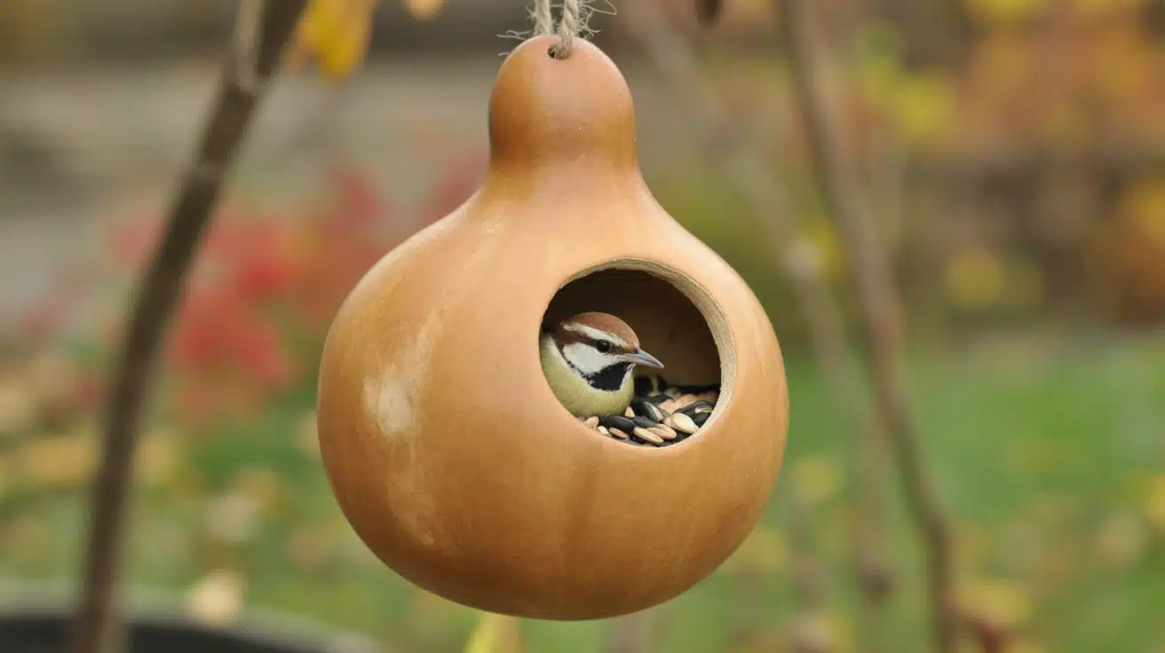 Gourd Bird Feeder