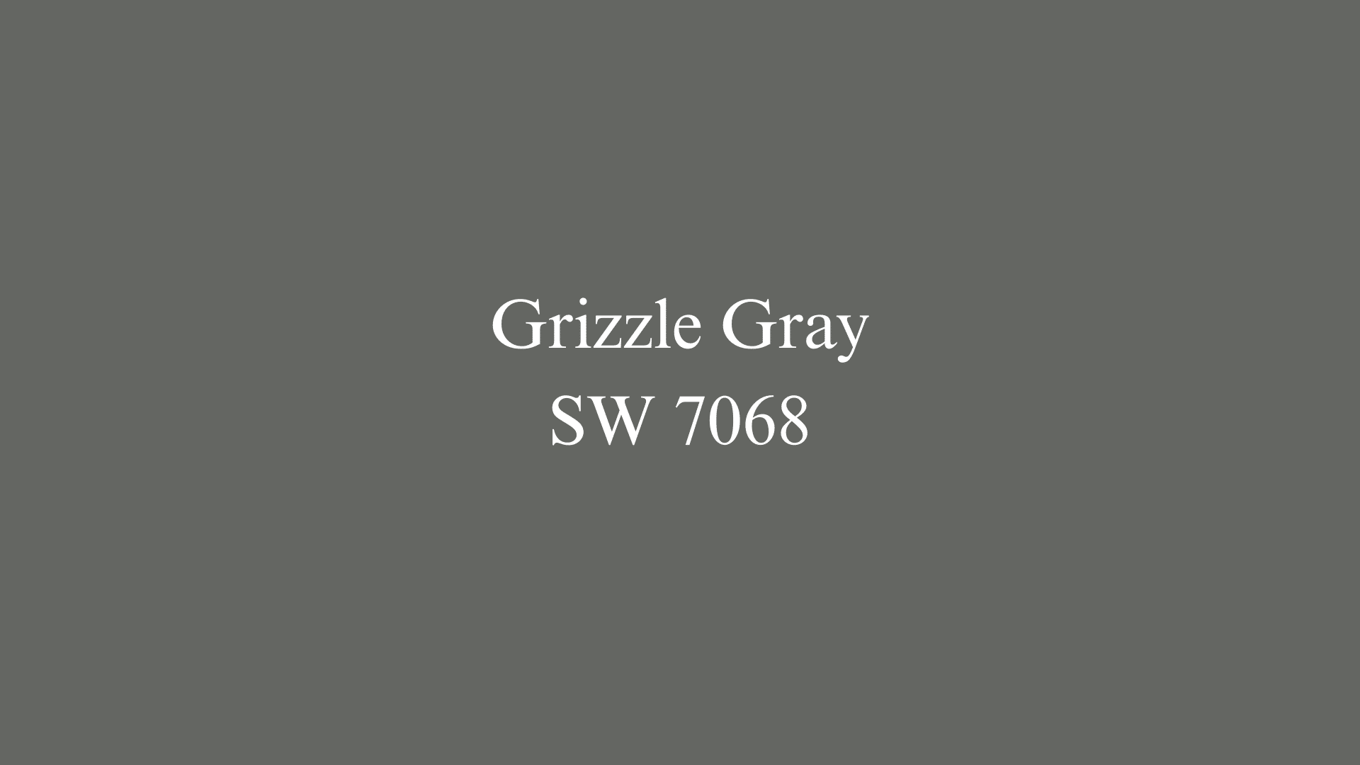 Grizzle Gray