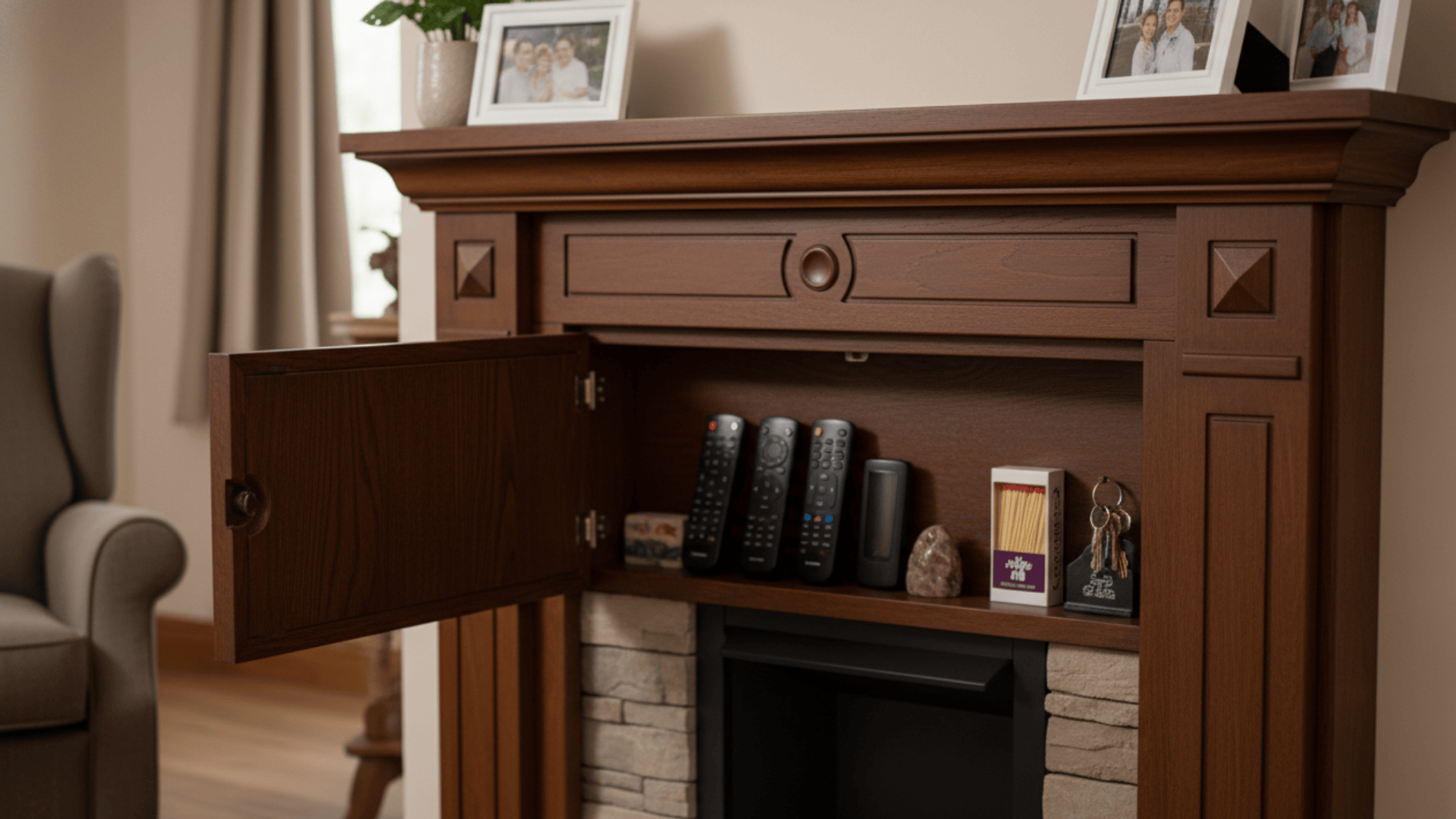 Hidden Storage Compartments