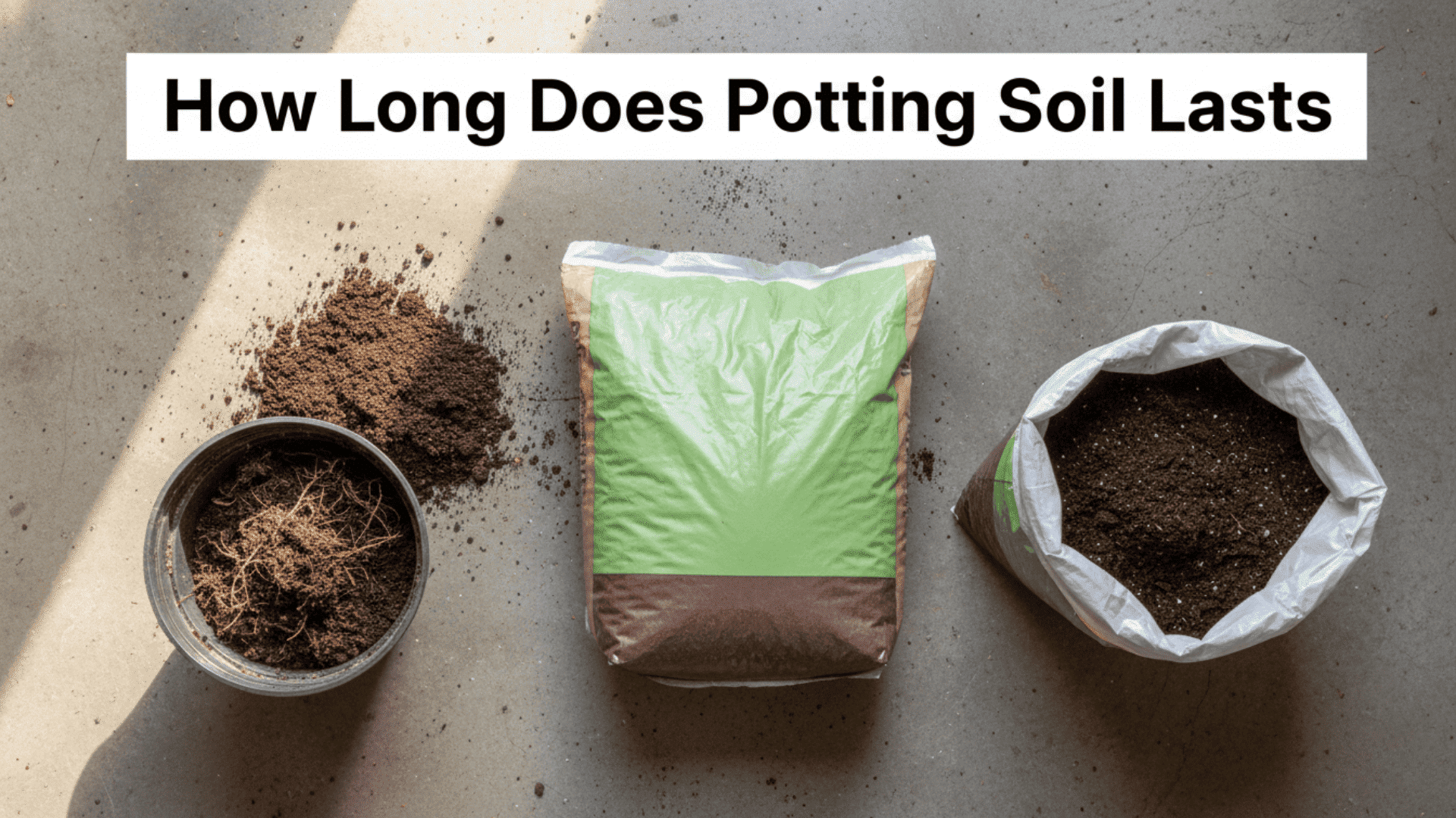 How Long Does Potting Soil Lasts